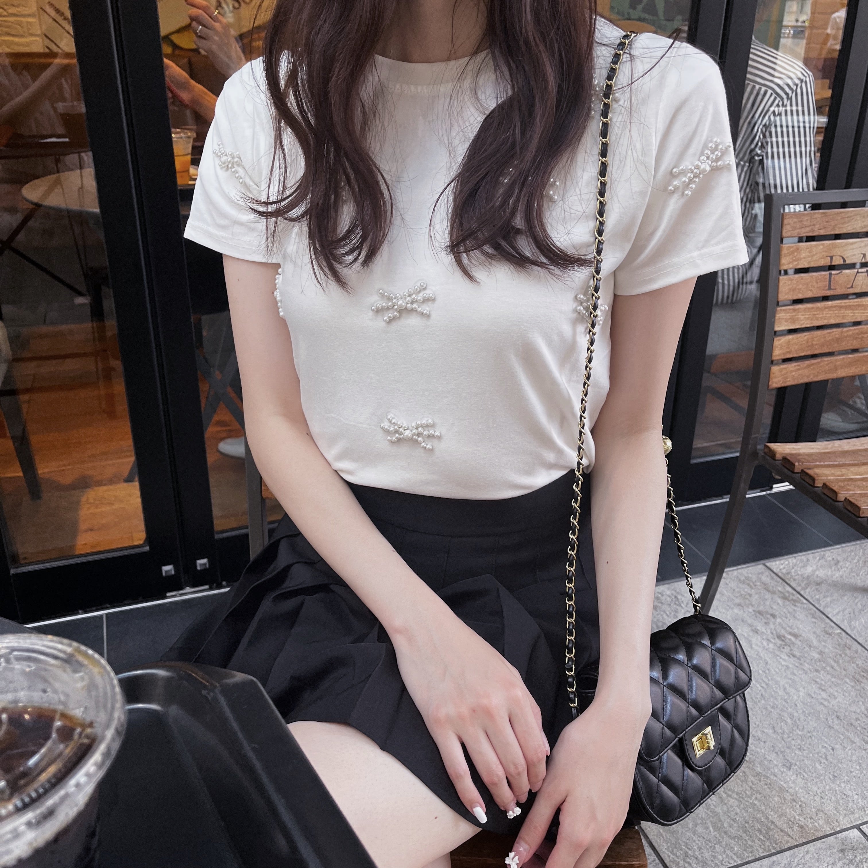 Ribbon Bijou Tops・全1色 – iine