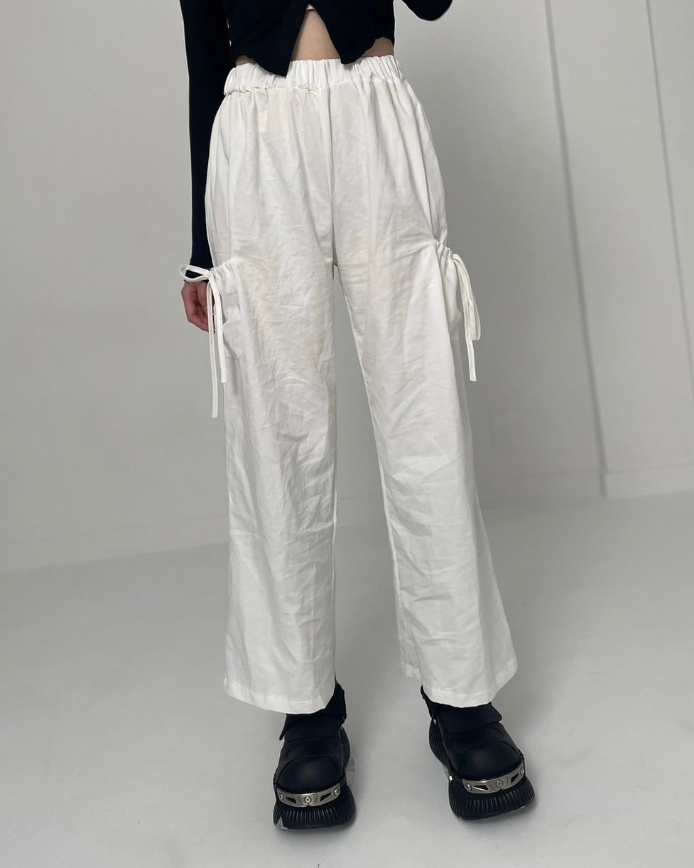 Ribbon Cargo Pants・全1色