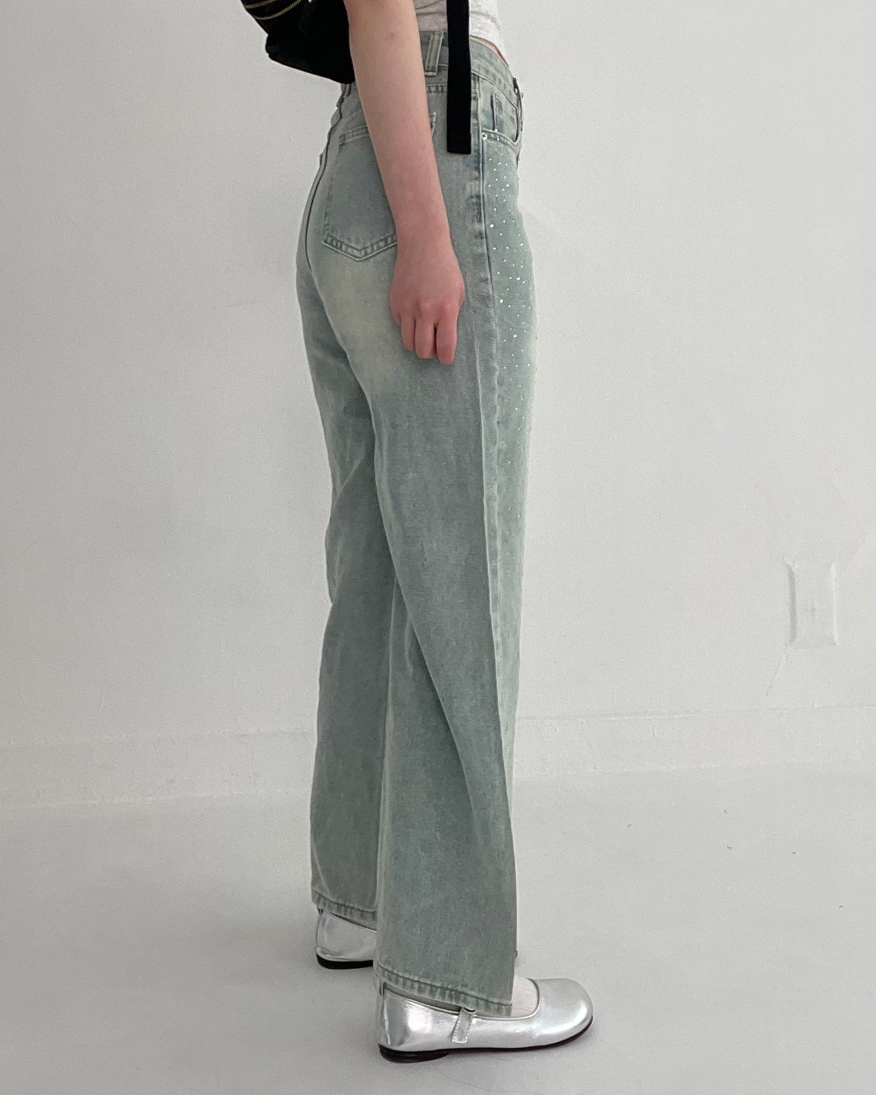 Bijou Denim Pants・全1色 – iine