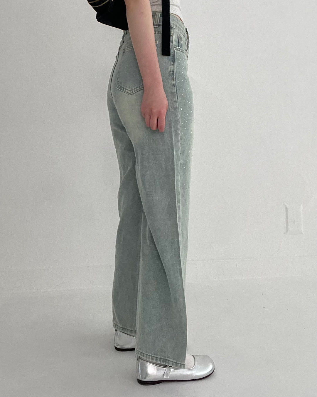 Bijou Denim Pants・全1色