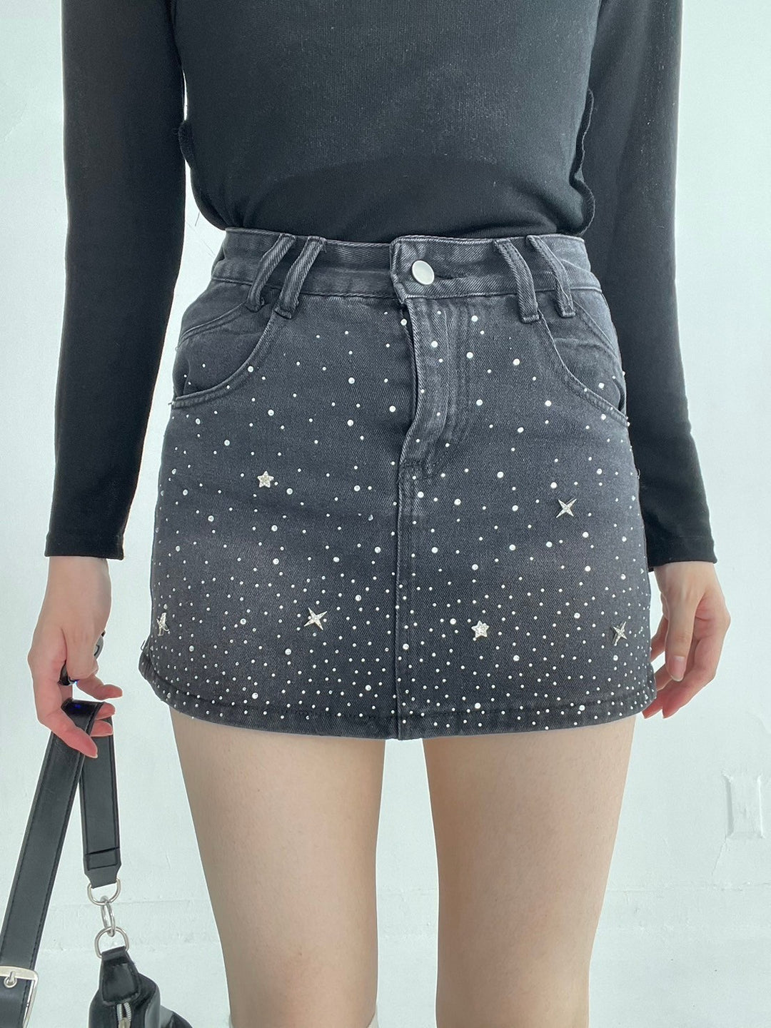 Studded Mini Skirt・全2色