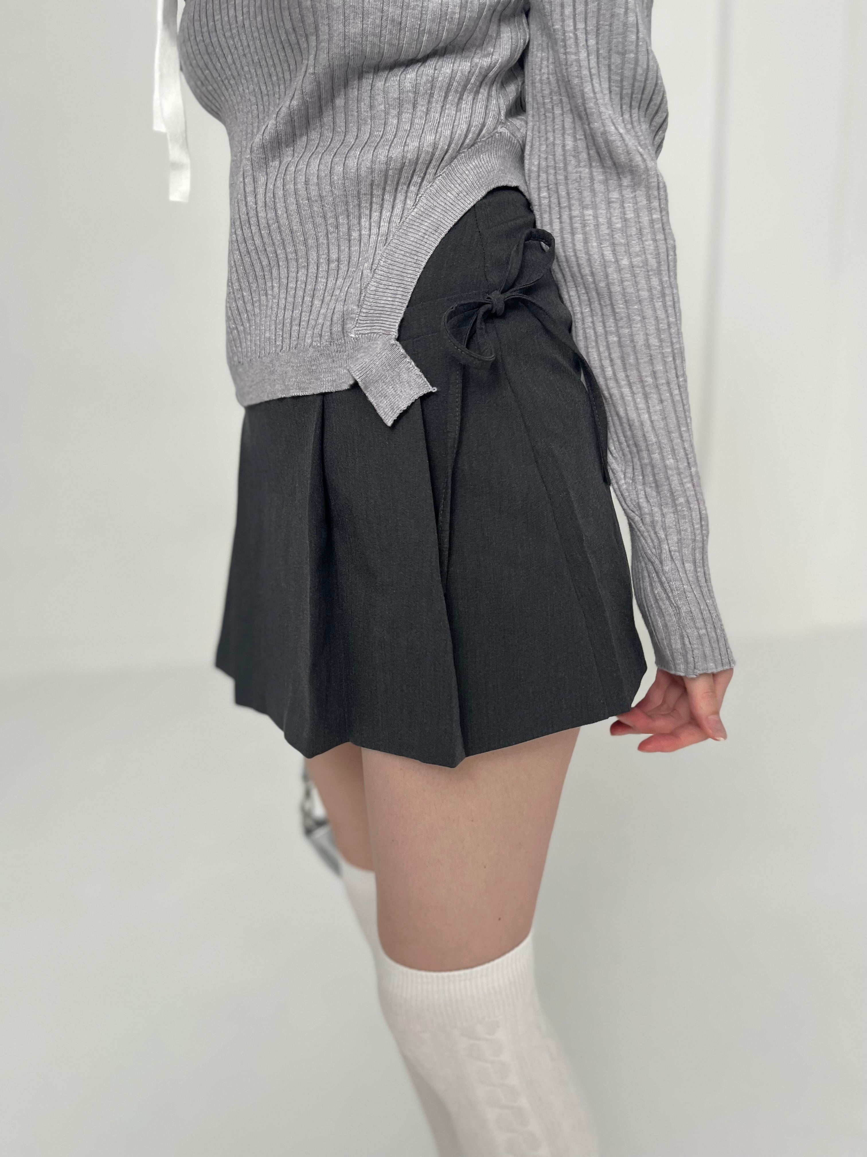 TFW49 BOX PLEATED SKIRTブラック プリーツスカートMサイズ BOX PLEATED SKIRT | TFW49（ティーエフダブリュー）Official EC