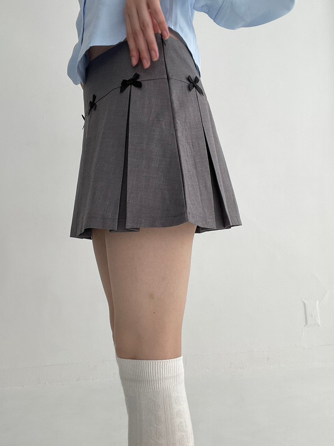 ミニスカート HUECLOSET Senamon low-waist skirt Low-waist Skirt・全1色 – iine