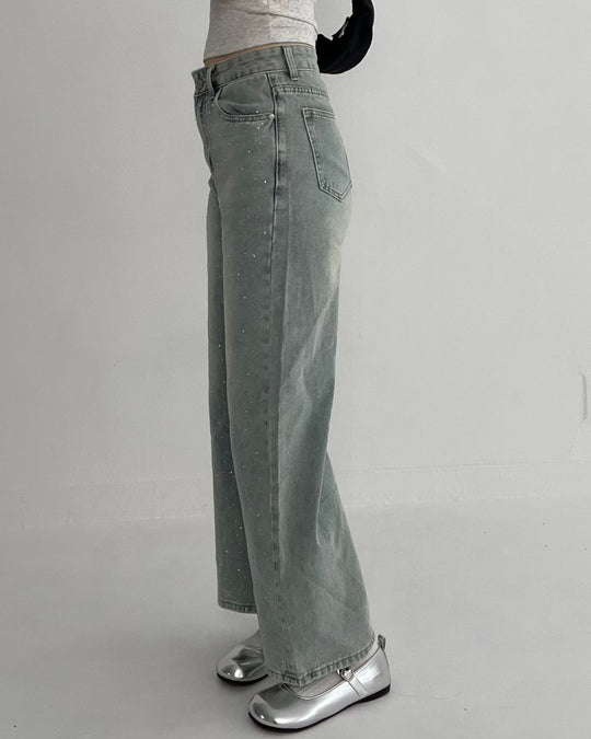 Bijou Denim Pants・全1色