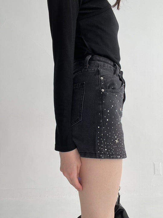 Studded Mini Skirt・全2色