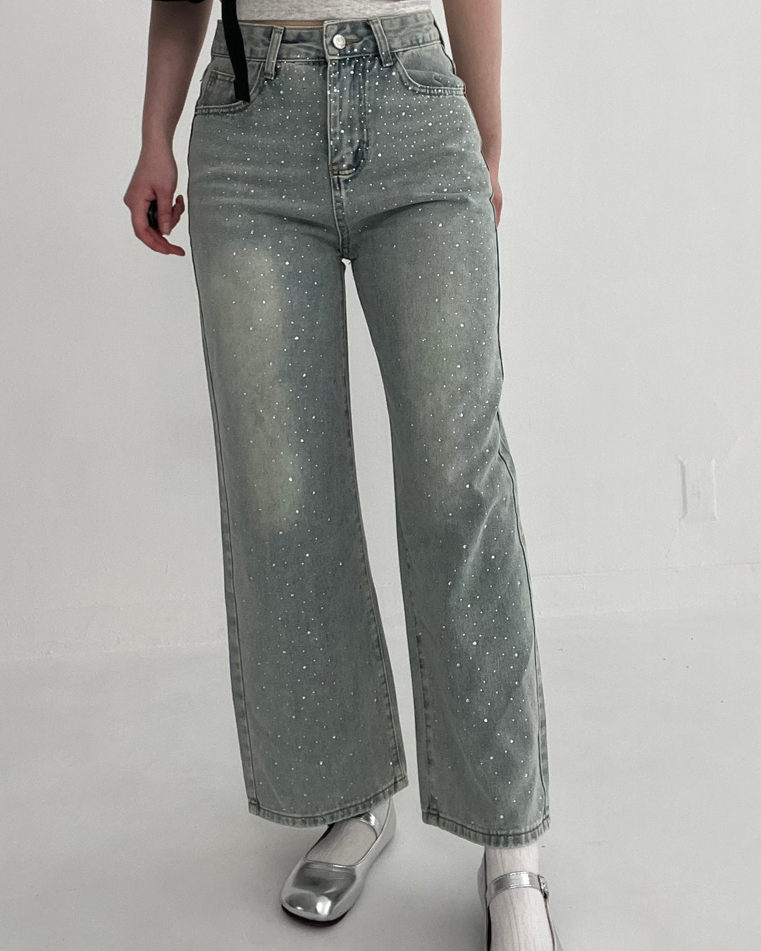 Bijou Denim Pants・全1色