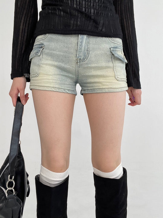 Pocket Denim Short Pants・全1色