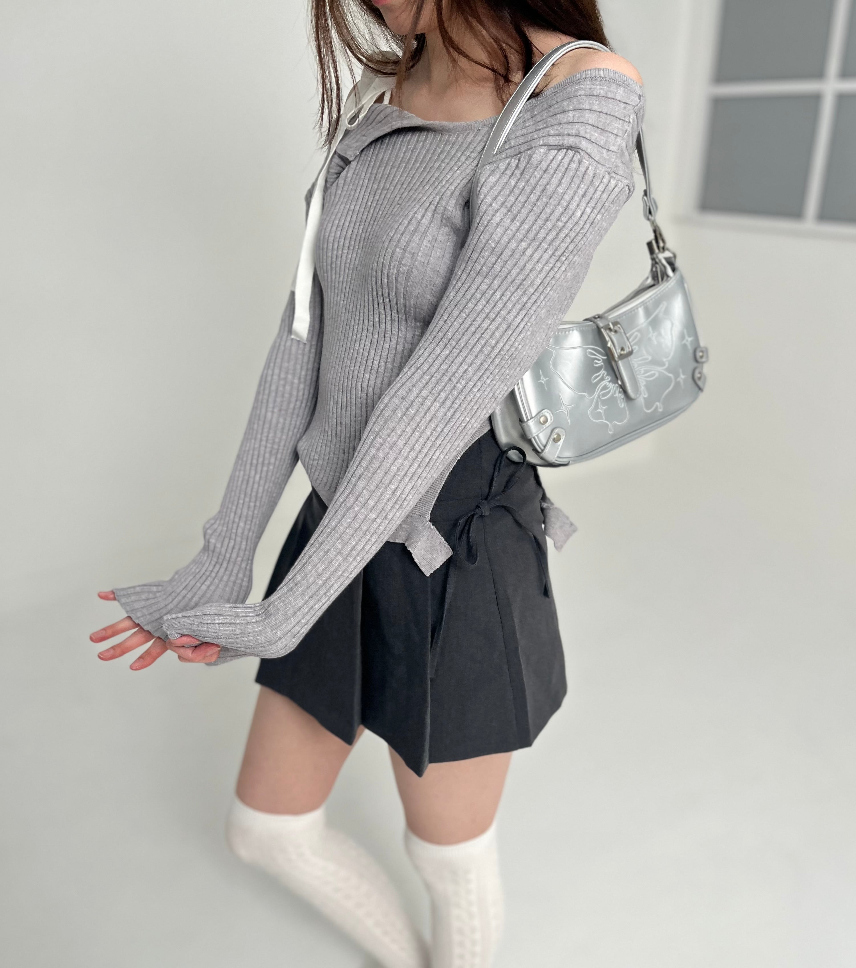 TFW49 BOX PLEATED SKIRT 白 プリーツスカートMサイズ BOX PLEATED SKIRT | TFW49（ティーエフダブリュー）Official EC