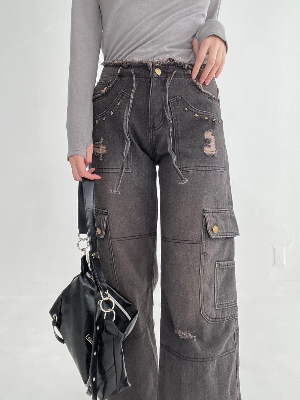 Studded Jeans・全1色