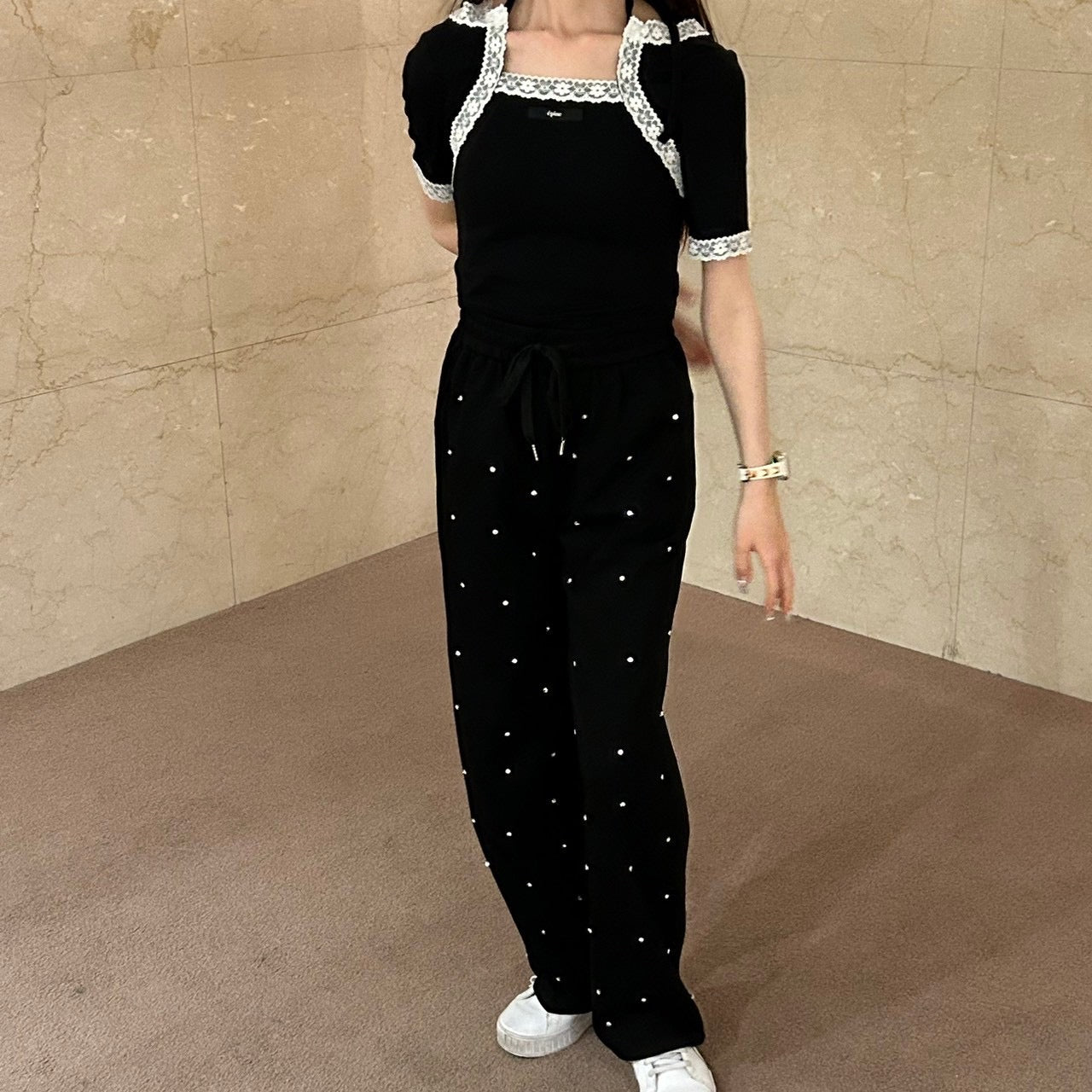 Bijou Sweat Pants・全3色 – iine