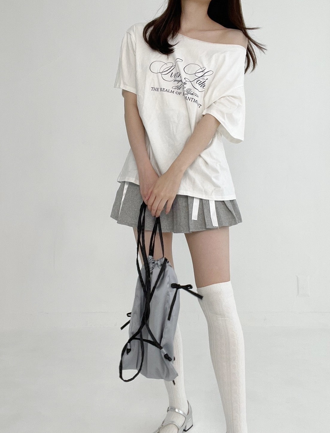Tシャツ・カットソー GLOWNY AIR OFF SHOULDER TOP 5BJH1091 0efce7c3ceb678a48a27a83539f737