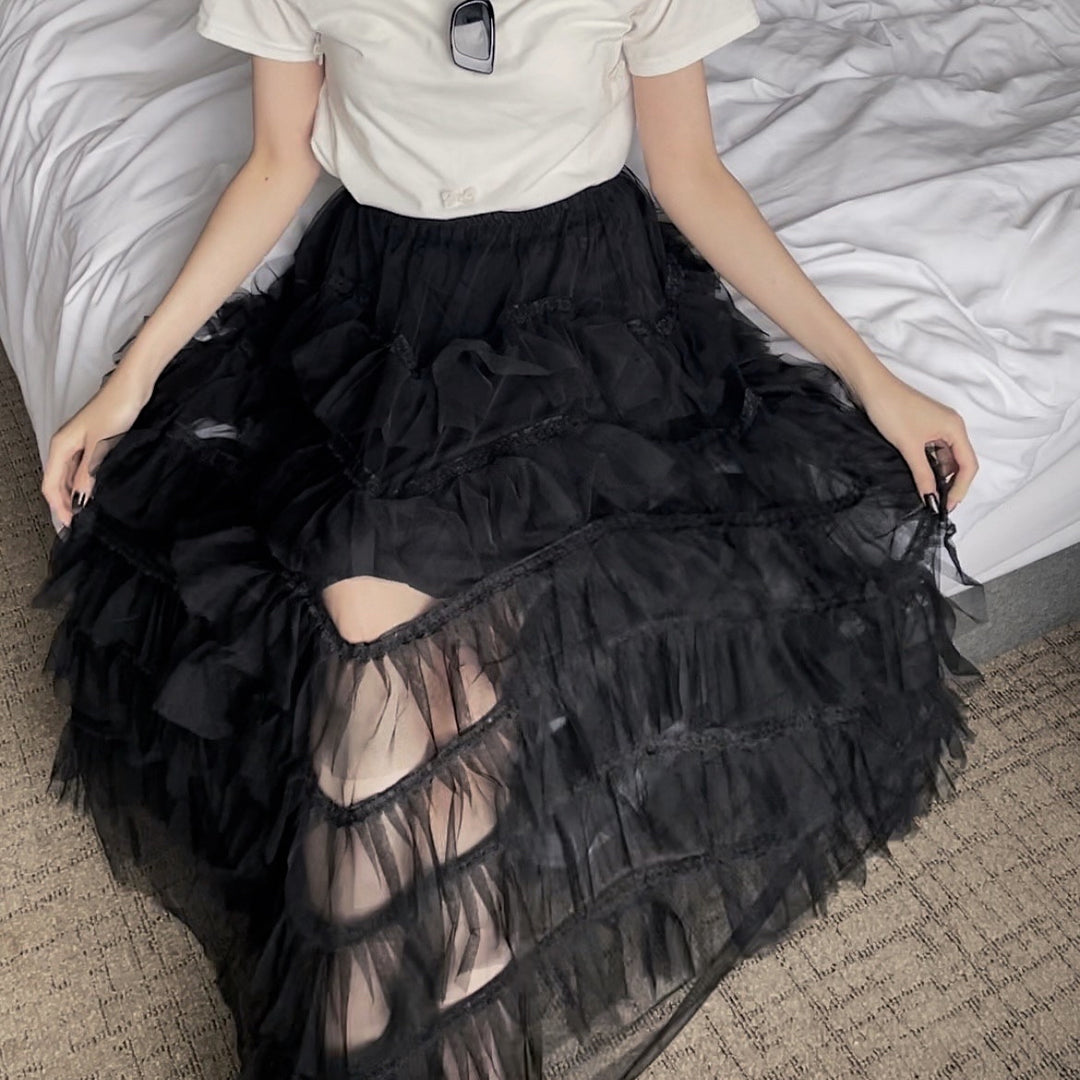 Long Tulle Skirt・全2色