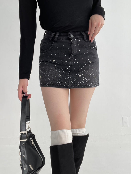 Studded Mini Skirt・全2色