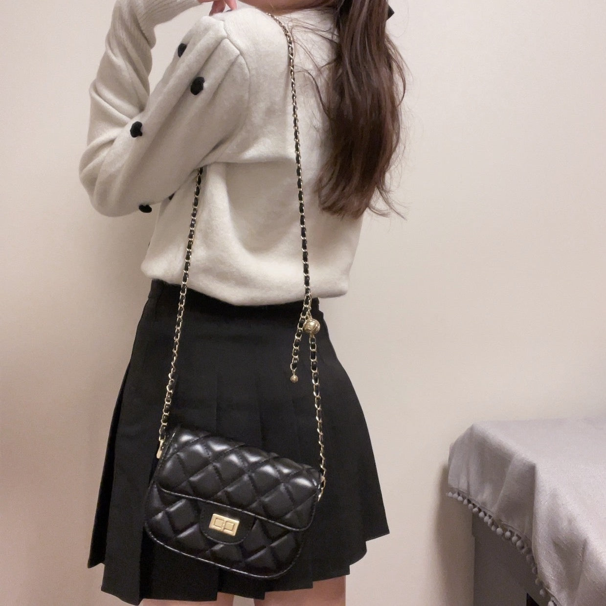 トップス Ponponpon Ponpon Knit Tops・全1色 – iine