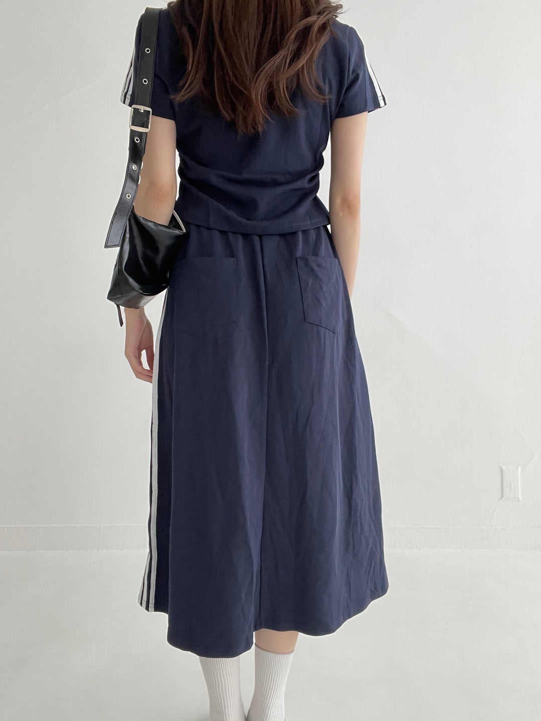 Petit Ribbon Long-Skirt【セットアップ可能】・全2色