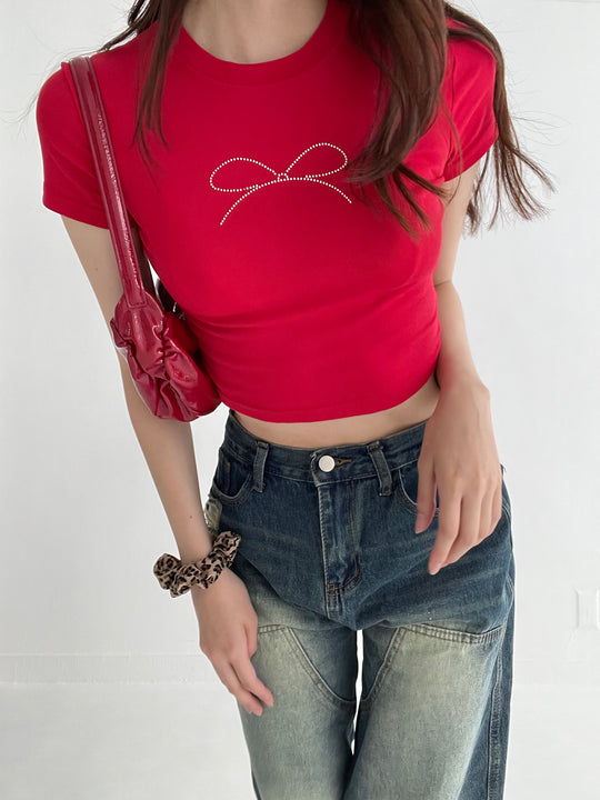 【お取り寄せ】Red Ribbon T-shirt・全1色