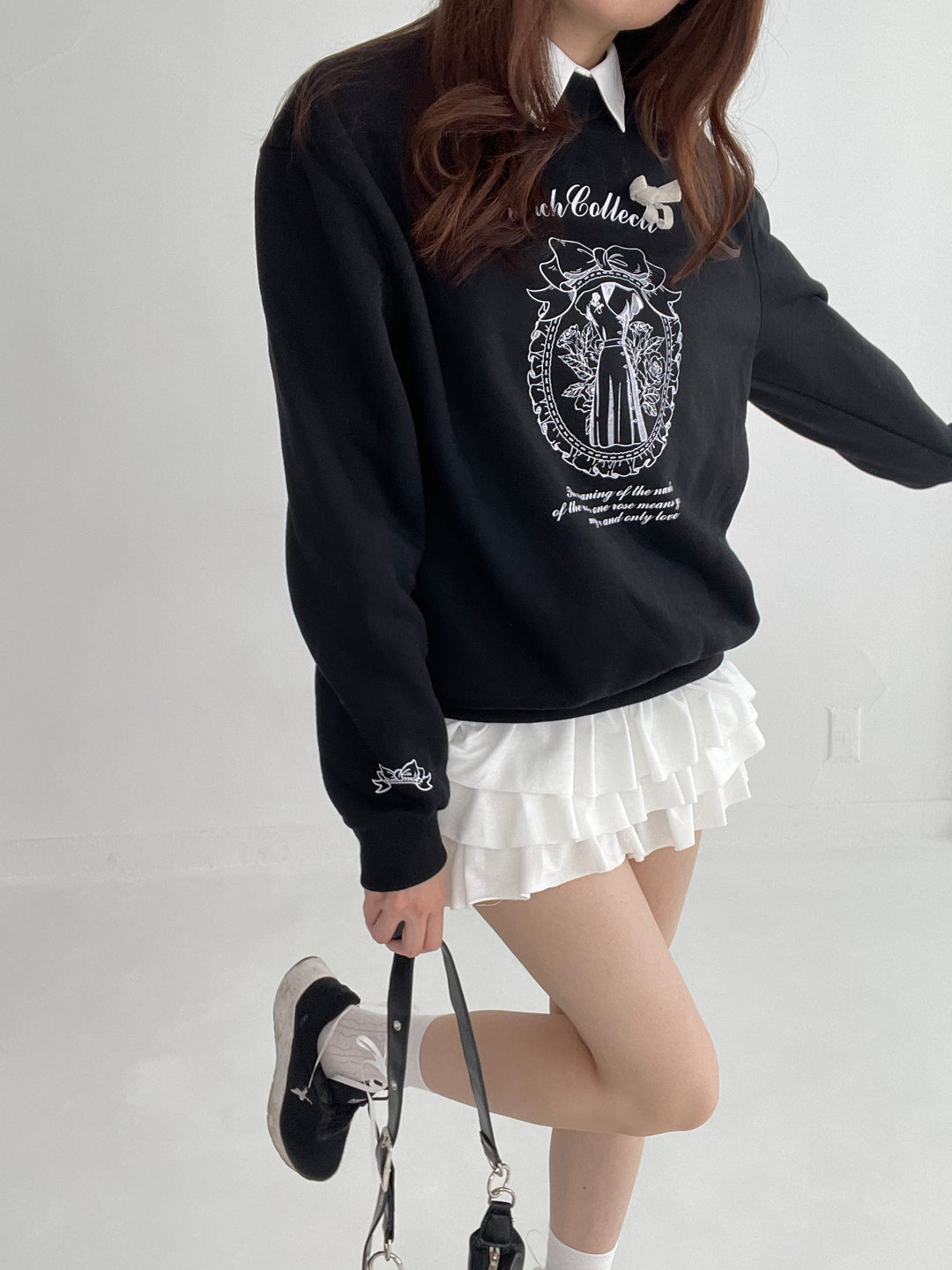 Ribbon Sweat Tops・全2色