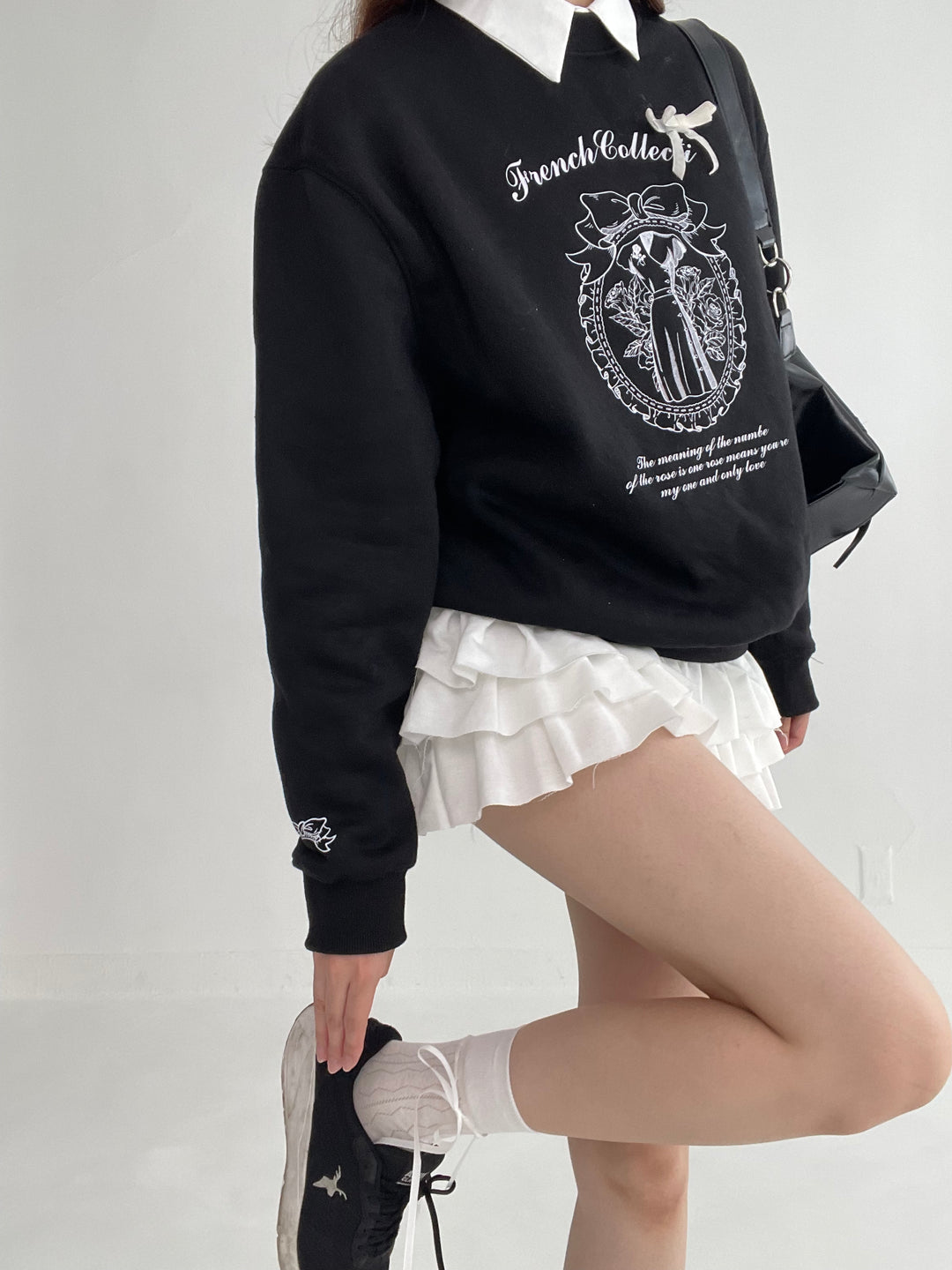 Ribbon Sweat Tops・全2色