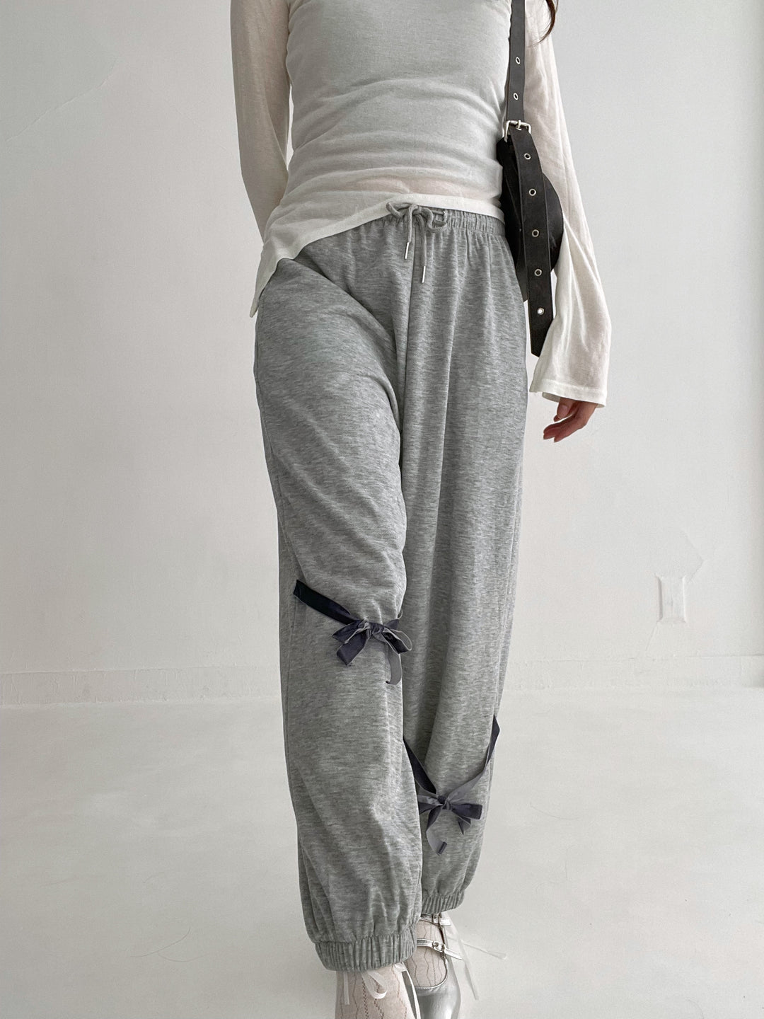 Ribbon Jogger Pants・全1色