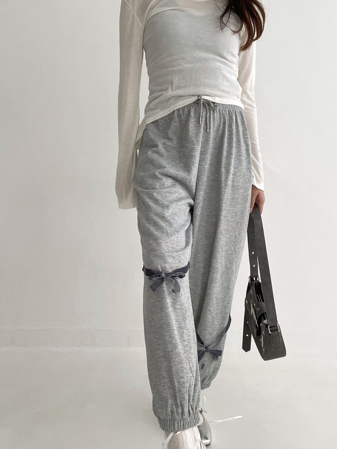 Ribbon Jogger Pants・全1色