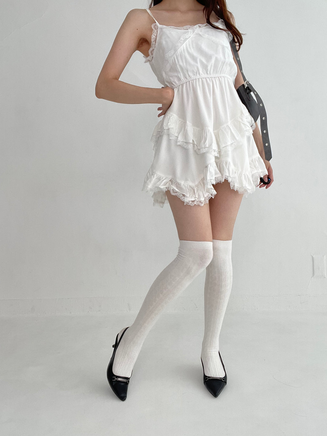 Frill Camisole One-Piece・全2色